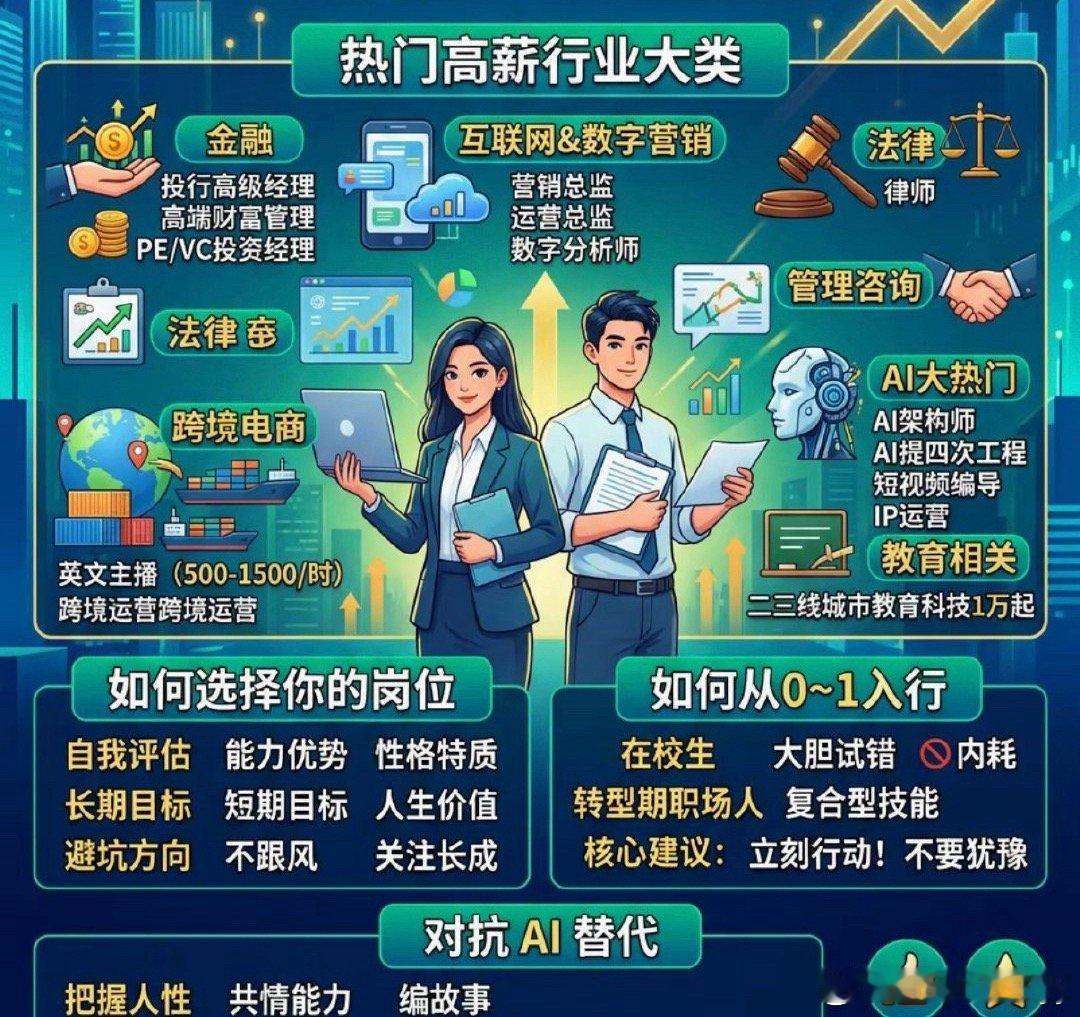 文科生就业方向了解一下现在很多文科同学觉得就业选择局限，如今数字时代催生不少适配