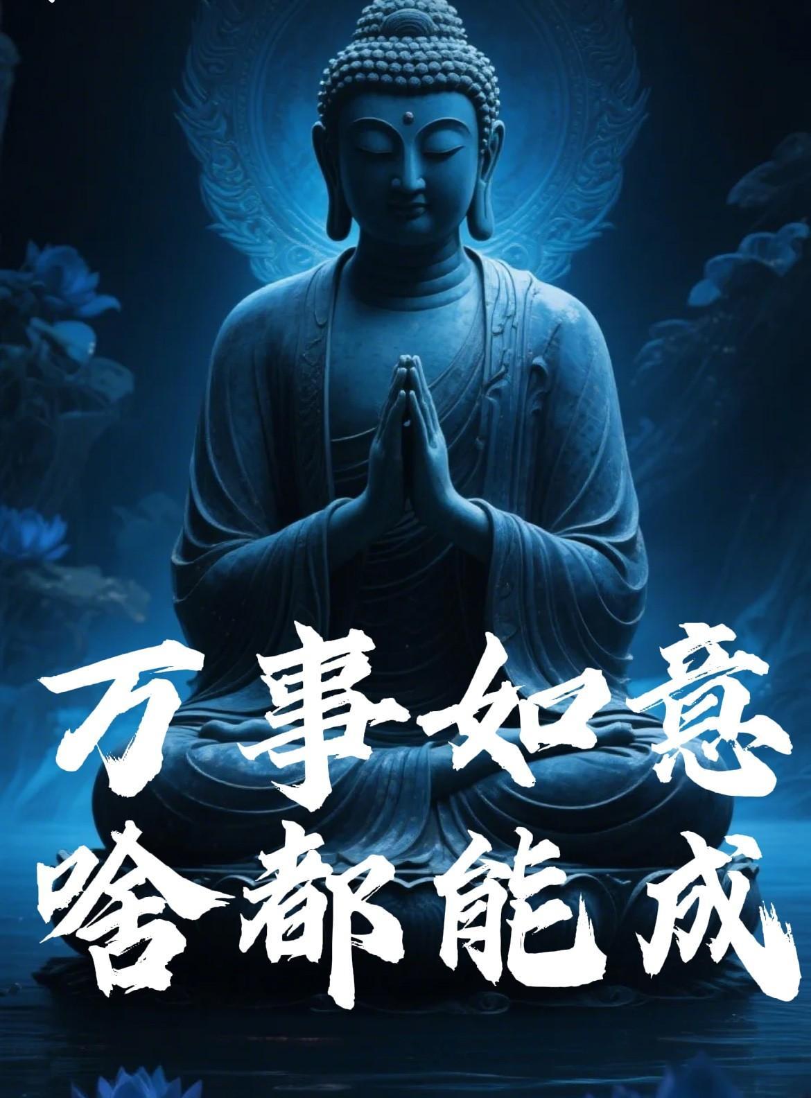 刷到就是缘！在评论区留下“万事如意”，佛祖会护佑你——干啥都顺顺当当，出门遇贵