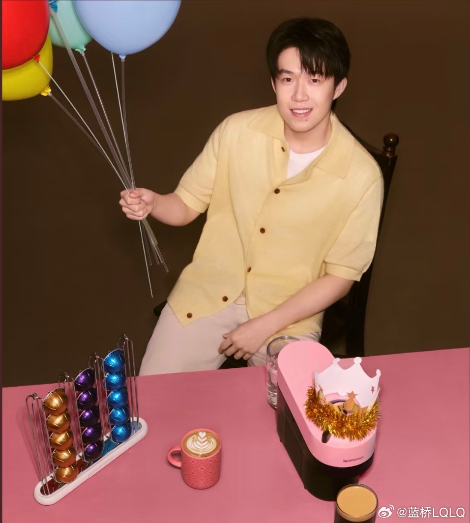 王楚钦Nespresso奈斯品牌大使好可爱