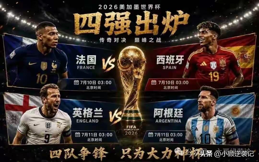 这场西班牙对战法国的焦点之战，简直就是冠亚军的提前对决！西班牙全程不败，场