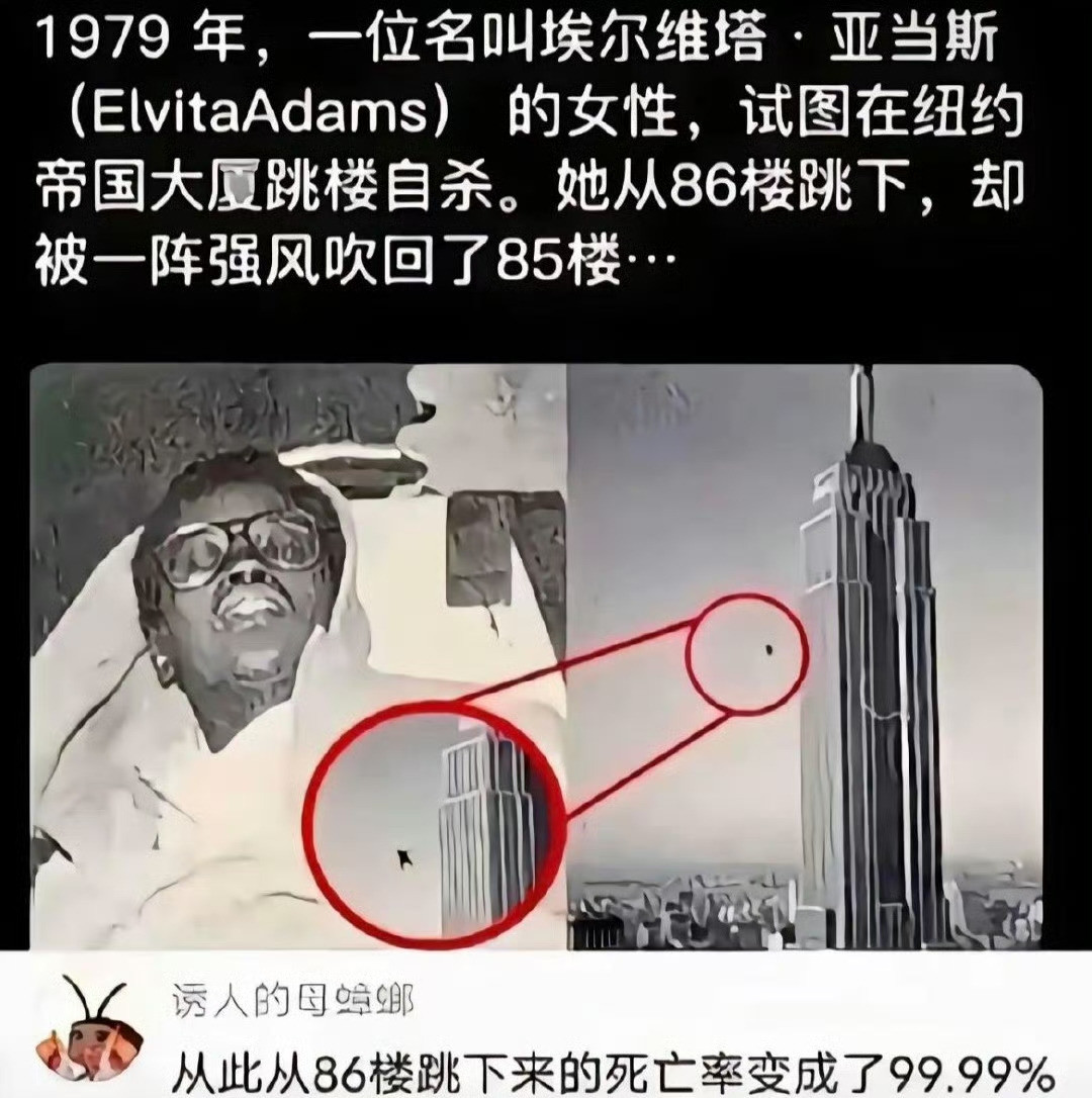跳楼没死太奇葩---我告诉你，这