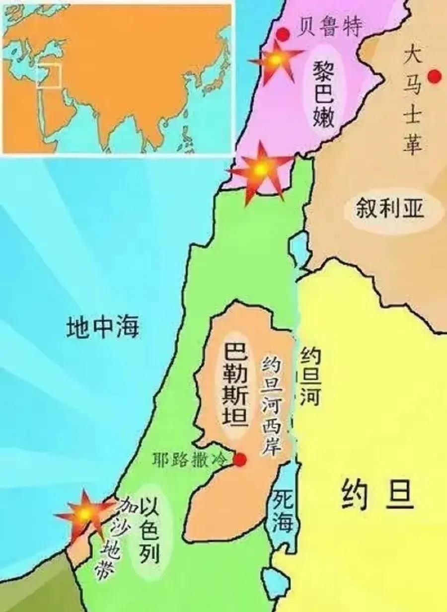 以色列为何敢赌上国运与伊朗对战？以色列和伊朗都是属于中东国家，以色列的国土面积