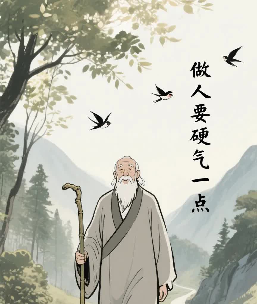 这人就得硬气点，你唯唯诺诺的，连路边小摊贩都想欺负你，今天领孩子