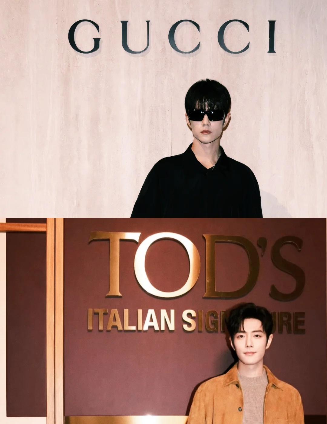 权威肖战肖战米兰时装周米兰时装周@GUCCI@TODS