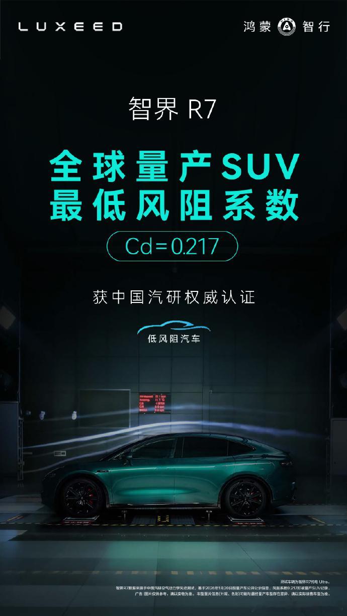 很多人质疑隐藏式门把手存在的意义，其实就是为了这个：风阻系数。风阻每降低0.01