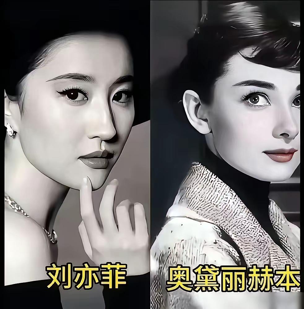 只有吴昕的奥黛丽赫本看起来才是高度还原，其余几个的只能说是东施效颦！不，不，也