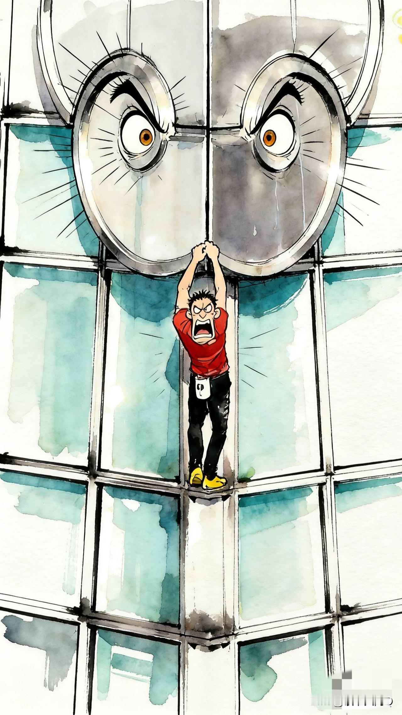 爬101大厦那哥们，最震撼我的不是他这次台湾壮举，而是以前他面对记者谈死亡时说