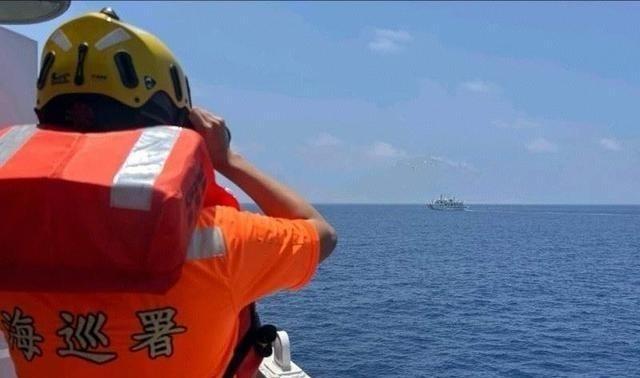 我舰奉命撞你舰？台海巡和大陆海警东沙对峙，台中舰居然开足马力冲锋6月27号当天上