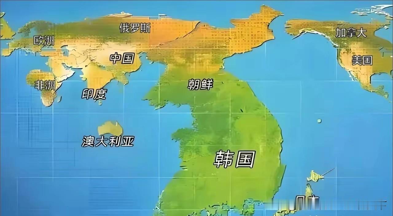 终于懂了！韩国人莫名自信的根源，全被一张地图看透很多人一直疑惑：为什么韩国