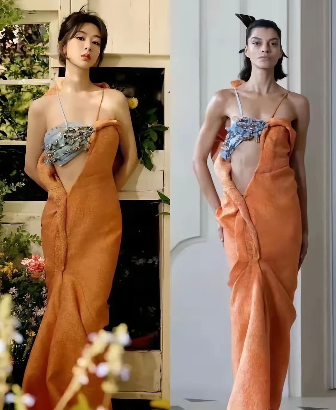 哇！大获全胜！杨紫这次真的出彩！别再说我们紫妹衣品不行了！紫妹这套造型真的把高