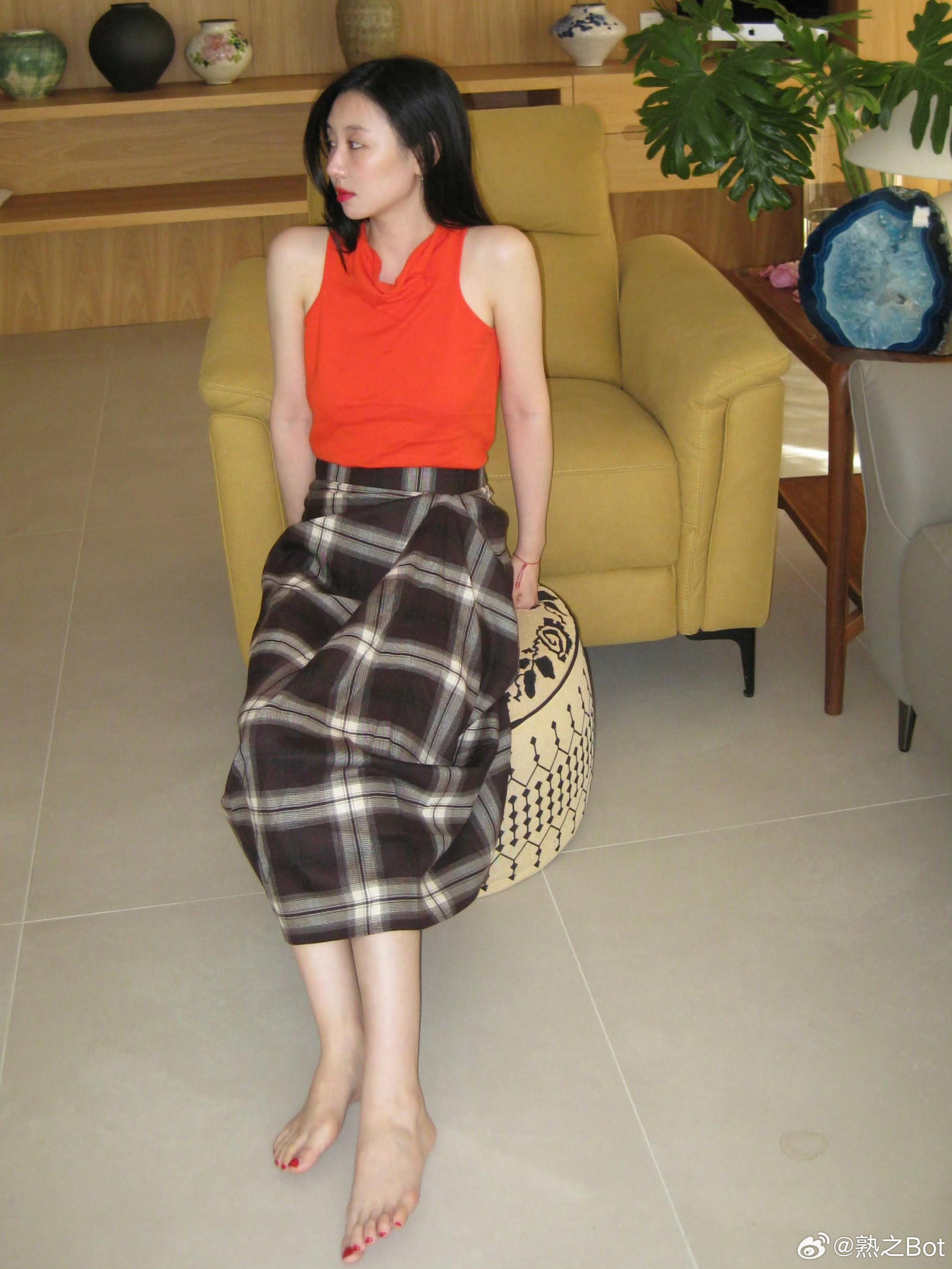 迷人魅力十足韵味小阿姨