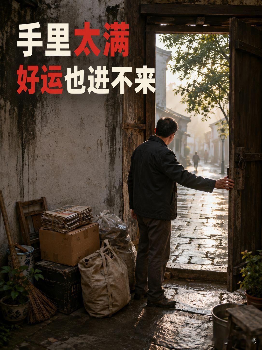 《易经》：人开始转运前，生活里往往会先少掉三样东西一个人开始走上坡路，生活里往
