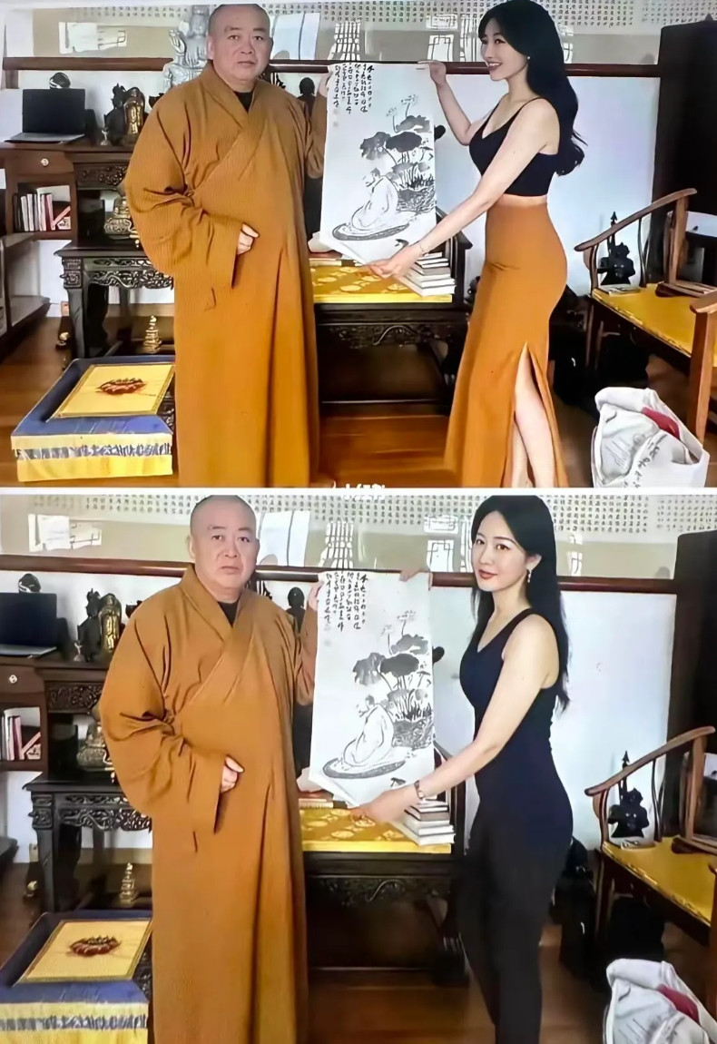 你看看这图，看看，终于知道释永信为啥会落马了！我敢说80%的男人都很难控制住