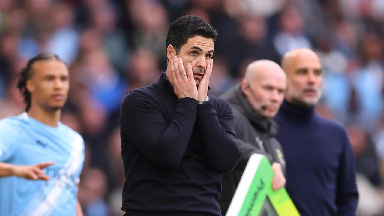 【阿森纳崩盘】英超天王山之战，曼城主场2-1击败阿森纳，少赛一场落后枪手3分，双