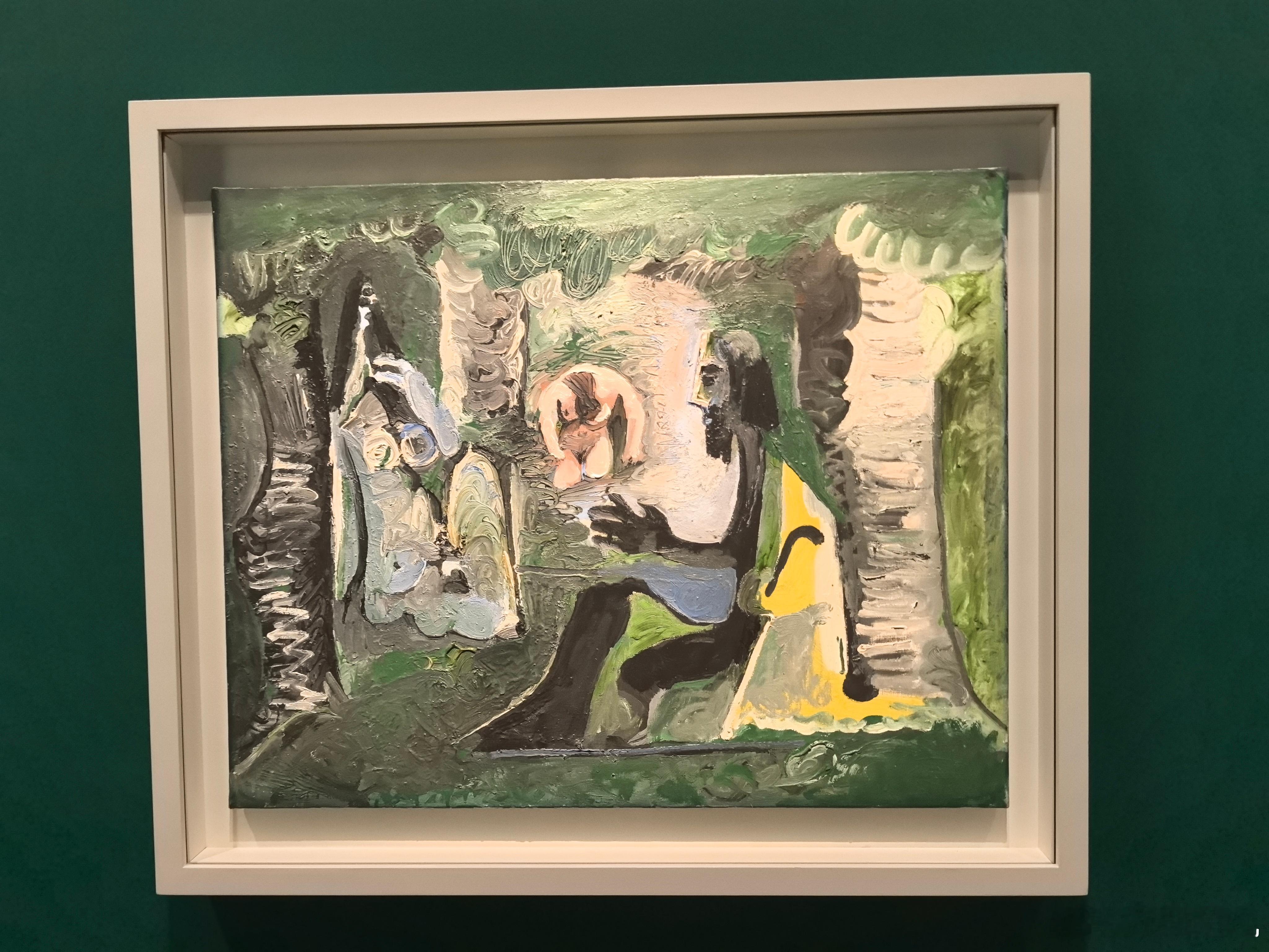 浦东美术馆看展，毕加索跟马奈什么仇什么怨啊？“临摹”了这么多幅《草地上的午餐》，