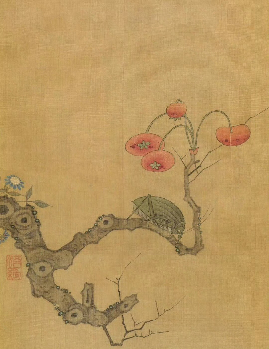 “设色清丽，简洁古雅…”丨陈洪绶·花鸟欣赏