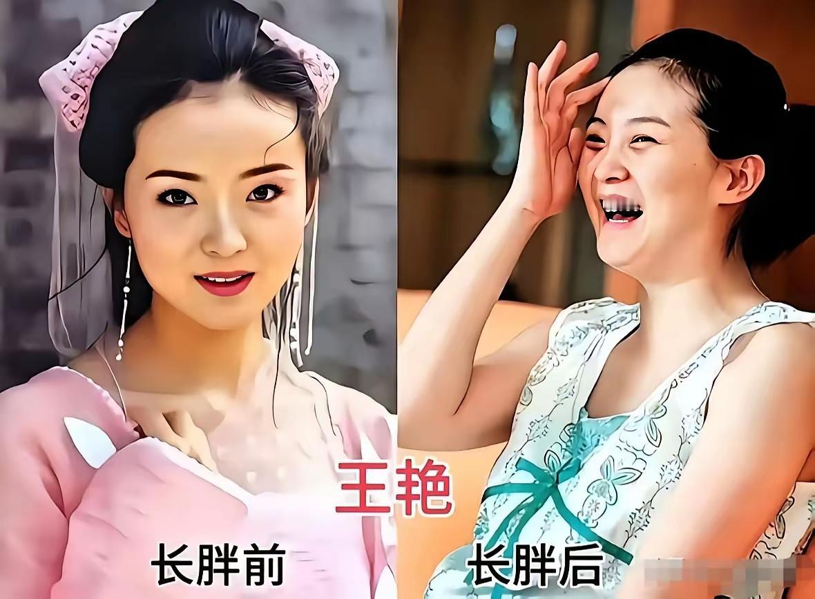 这些女明星不是胖了，是老了吧？年轻时候真的是太好看了，但是发福长胖以后看起来真的