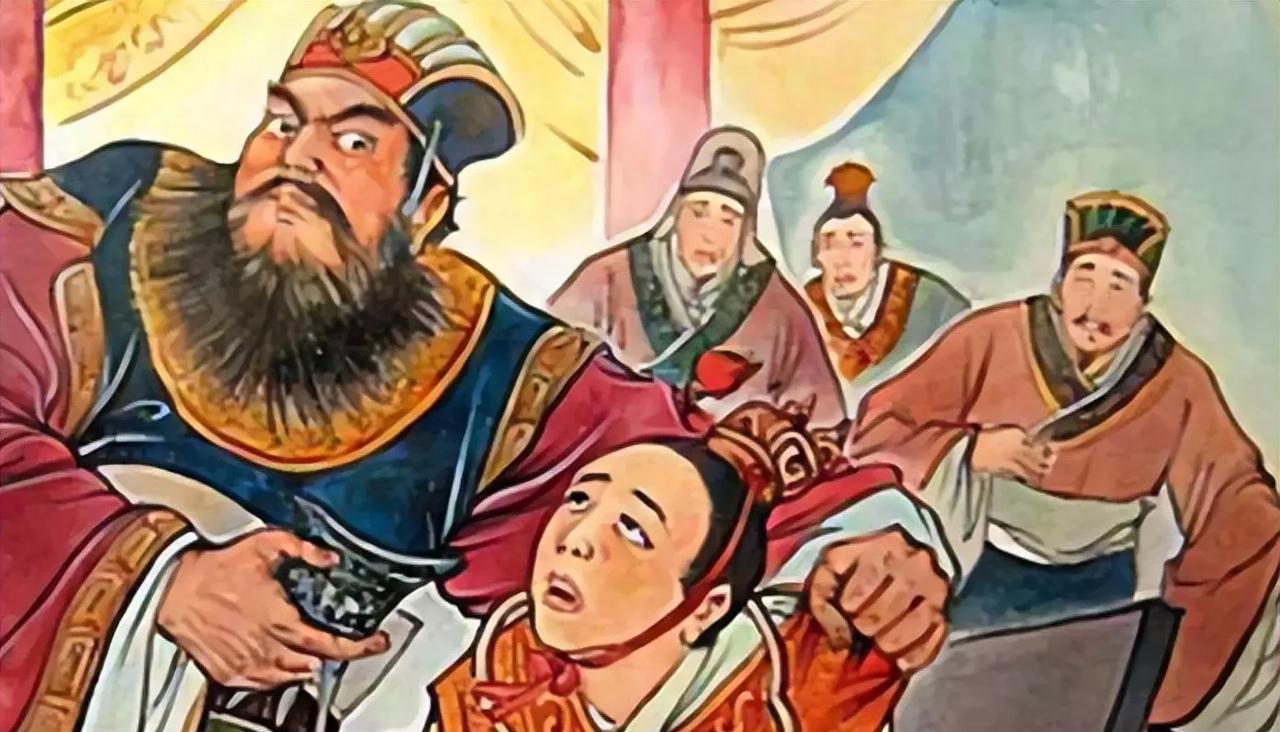 王莽篡汉后，将出力甚多的大司空甄丰贬官。甄丰的儿子不知死活，还想迎娶王莽的女儿，