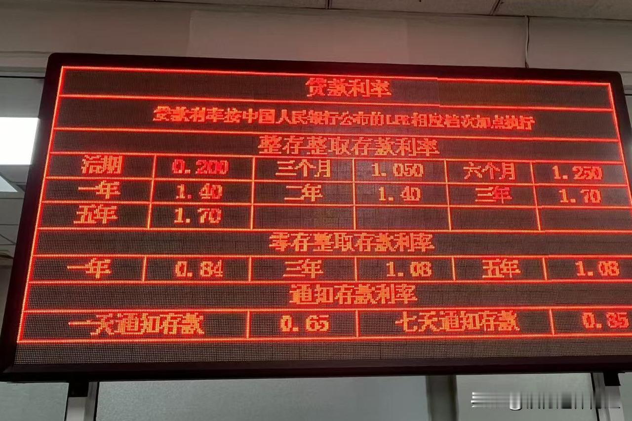 目前银行存款跟以往相比，利率环境确实变了。大家看我以前这个5年的定期存单，它