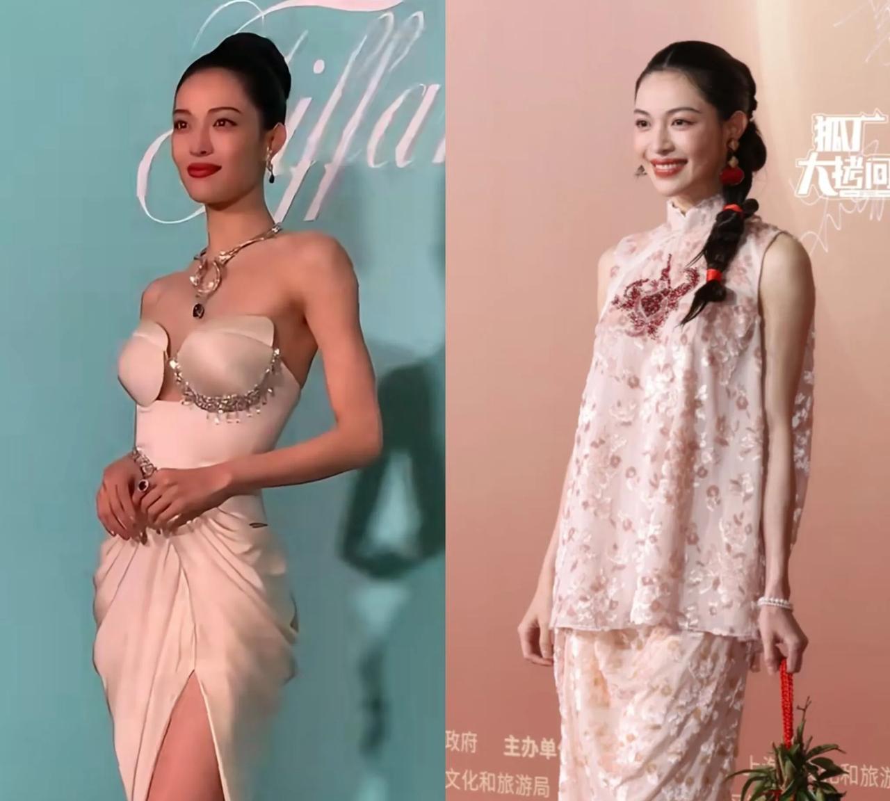 钟楚曦用两条裙子，给所有的女人们上了一节课。如何成为人人夸赞的美女？选对衣服