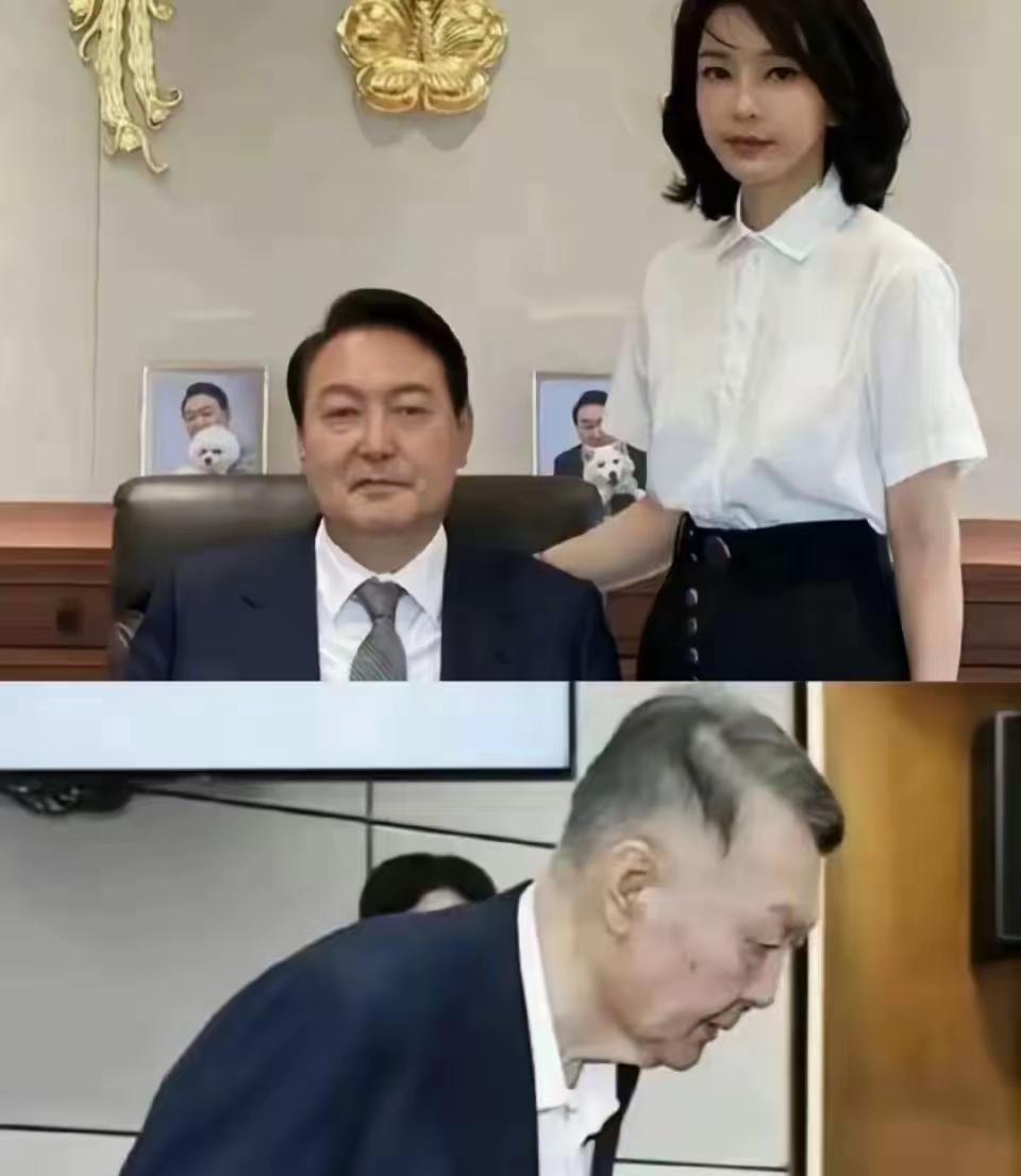 韩国两任总统，完美饰演了权力带来的变化，让人忍俊不禁！站在那个位置，精神焕发，