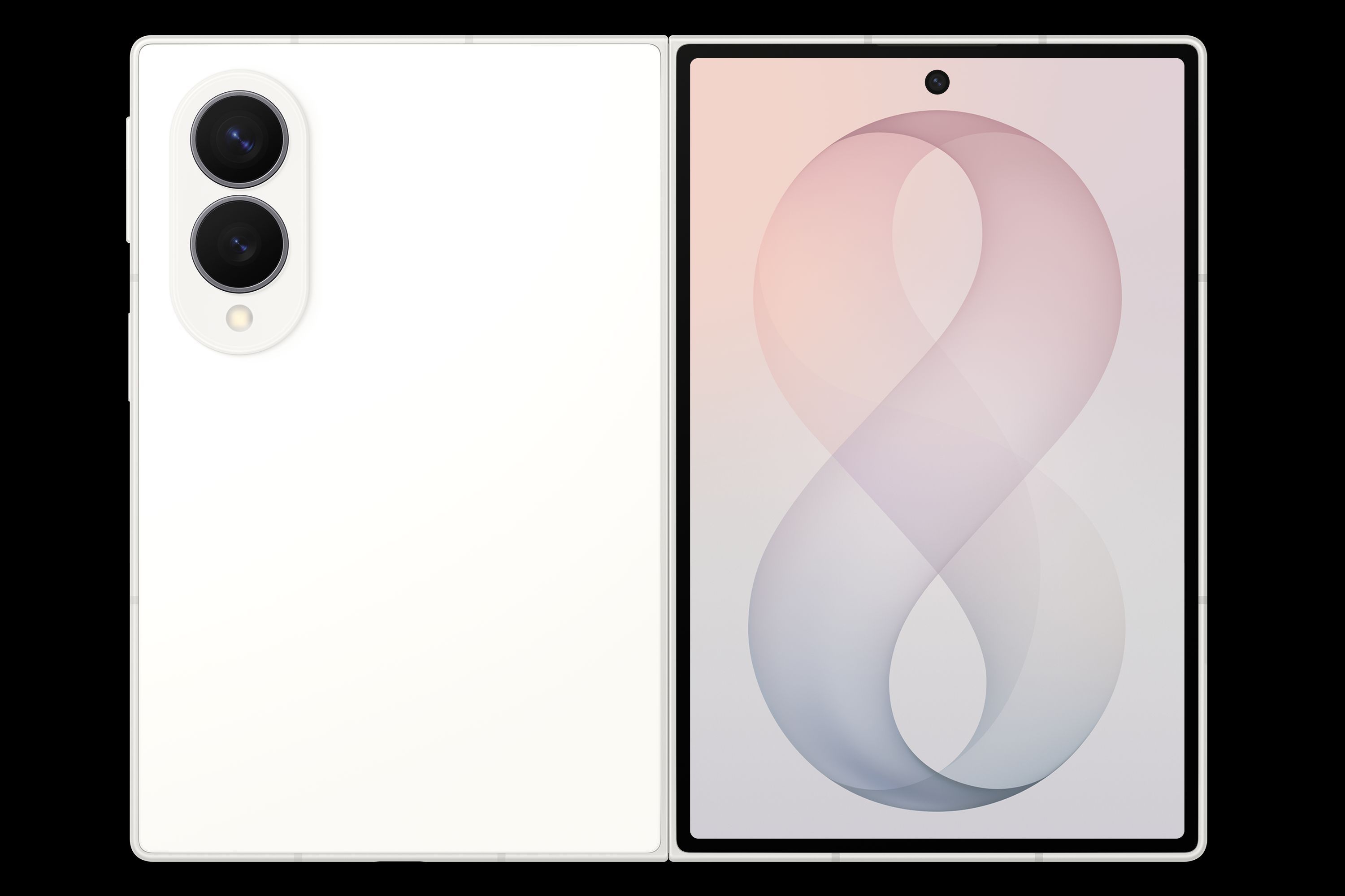 三星推出GalaxyZFold8●外观春野绿、柔薰紫、云凝白、岩影灰●