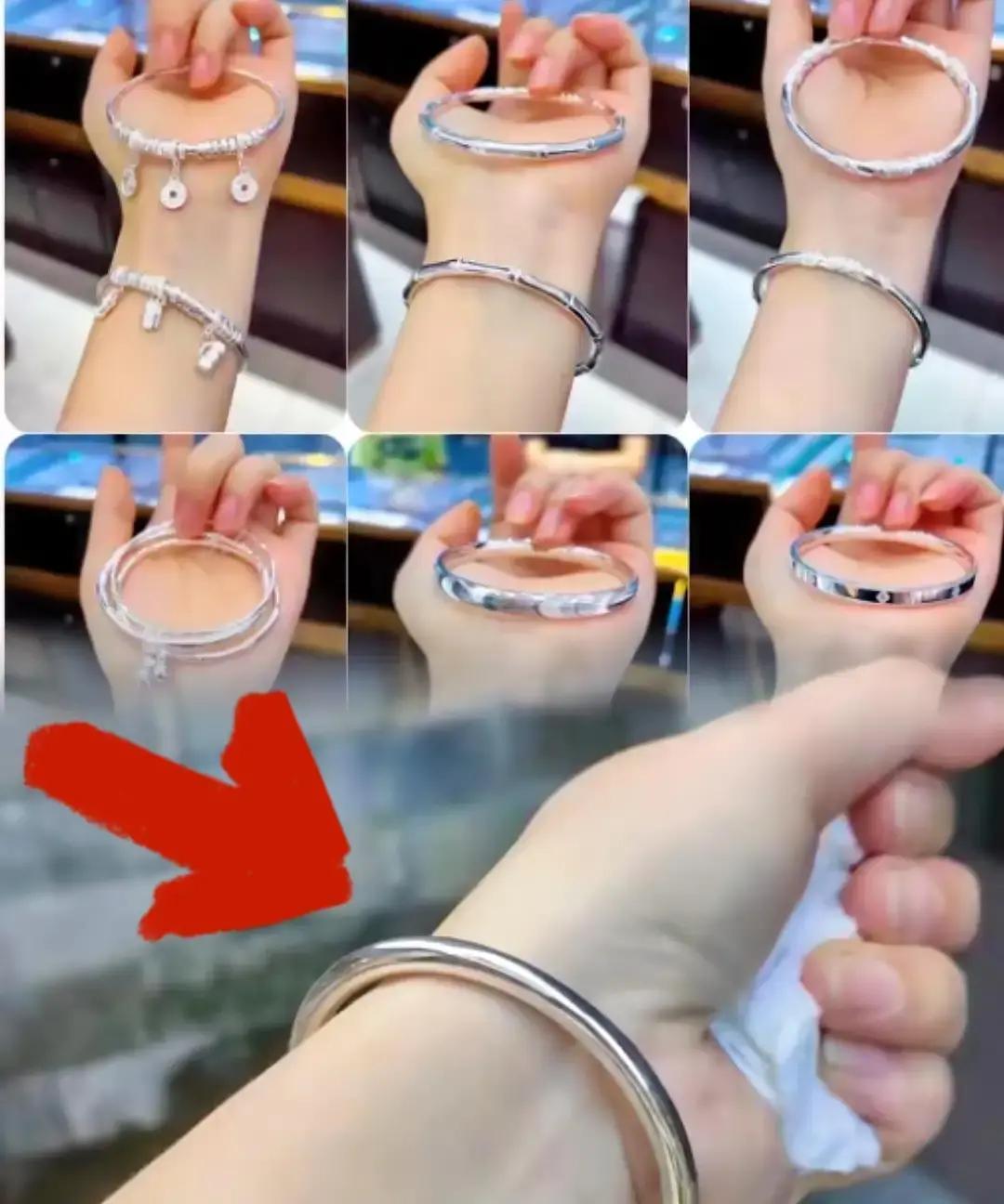 银价一年翻倍五年前花五十块买的银戒指，现在能卖两百。上周逛商场，一只40克