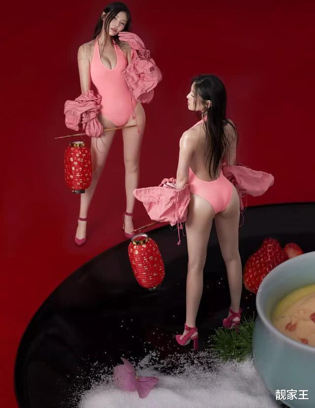 徐冬冬《男人装》展现火辣身材, 并附赠饕鬄大餐, 网友: 开“吃”啦!
