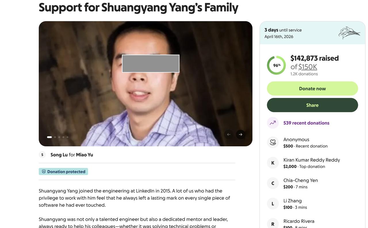 在美国的码农也不容易啊！前几天硅谷华人工程师ShuangyangYang因