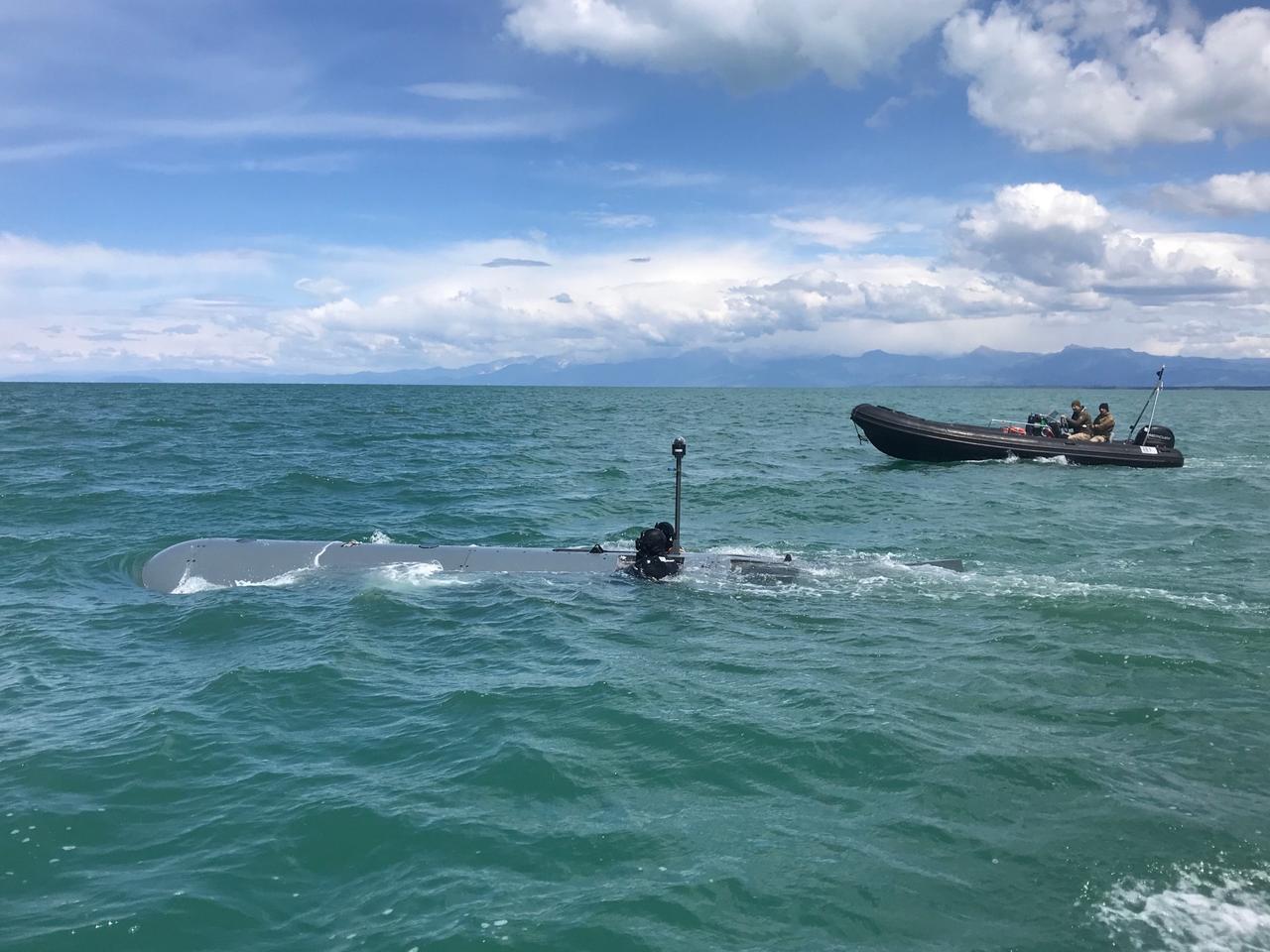 意大利DRASS公司电动水下蛙人输送艇