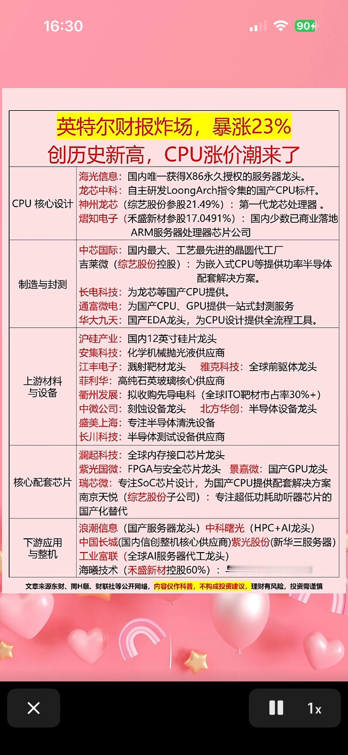 国产CPU崛起：英特尔财报亮眼，龙芯、海光领跑自主芯片，配套封测、EDA工具及材