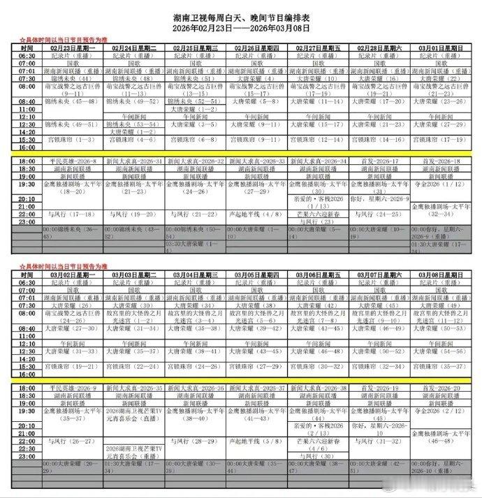 湖南卫视下周要重播任嘉伦主演的大唐荣耀了，这次是白天+凌晨时段重播，次日上午会重