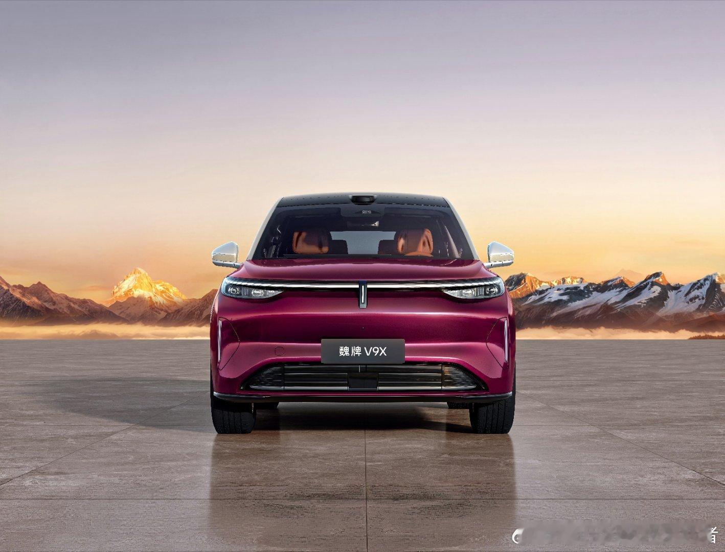 魏牌V9X官方图公布了，长城全新的大六座SUV，感觉侧面挺好看的。老规矩，满分1