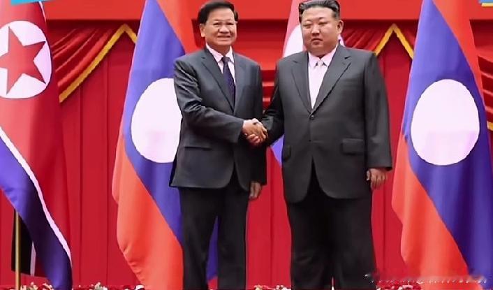 朝鲜劳动党成立80周年这节骨眼，老挝国家主席通伦踩着点到访平壤，给足了“仪式感”