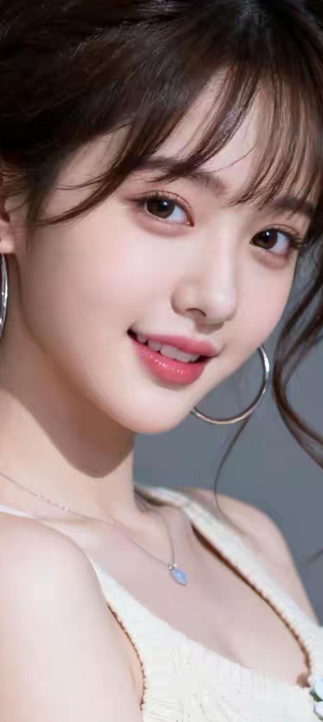 甜美笑容，清新自然，元气满满的一天！🌞💕