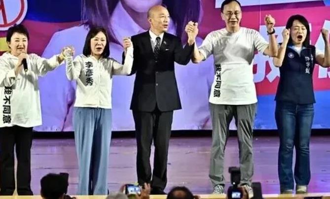 国民党主席朱立伦、台中市长卢秀燕今天参加了国民党立委李彦秀举办的反罢免活动，卢秀