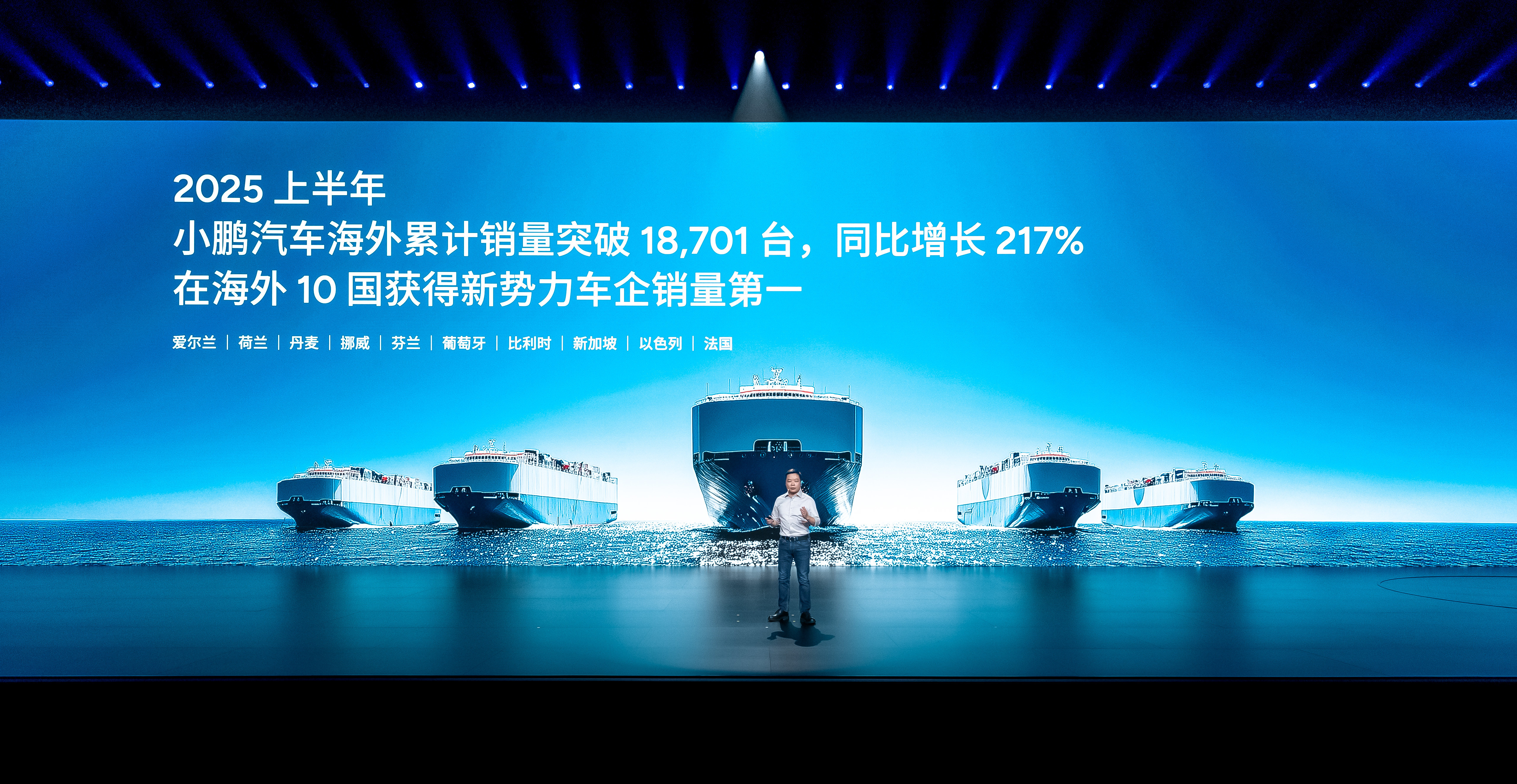 下半年每卖出一台都是新记录，小鹏是真好起来了。2025上半年小鹏累计交付197,