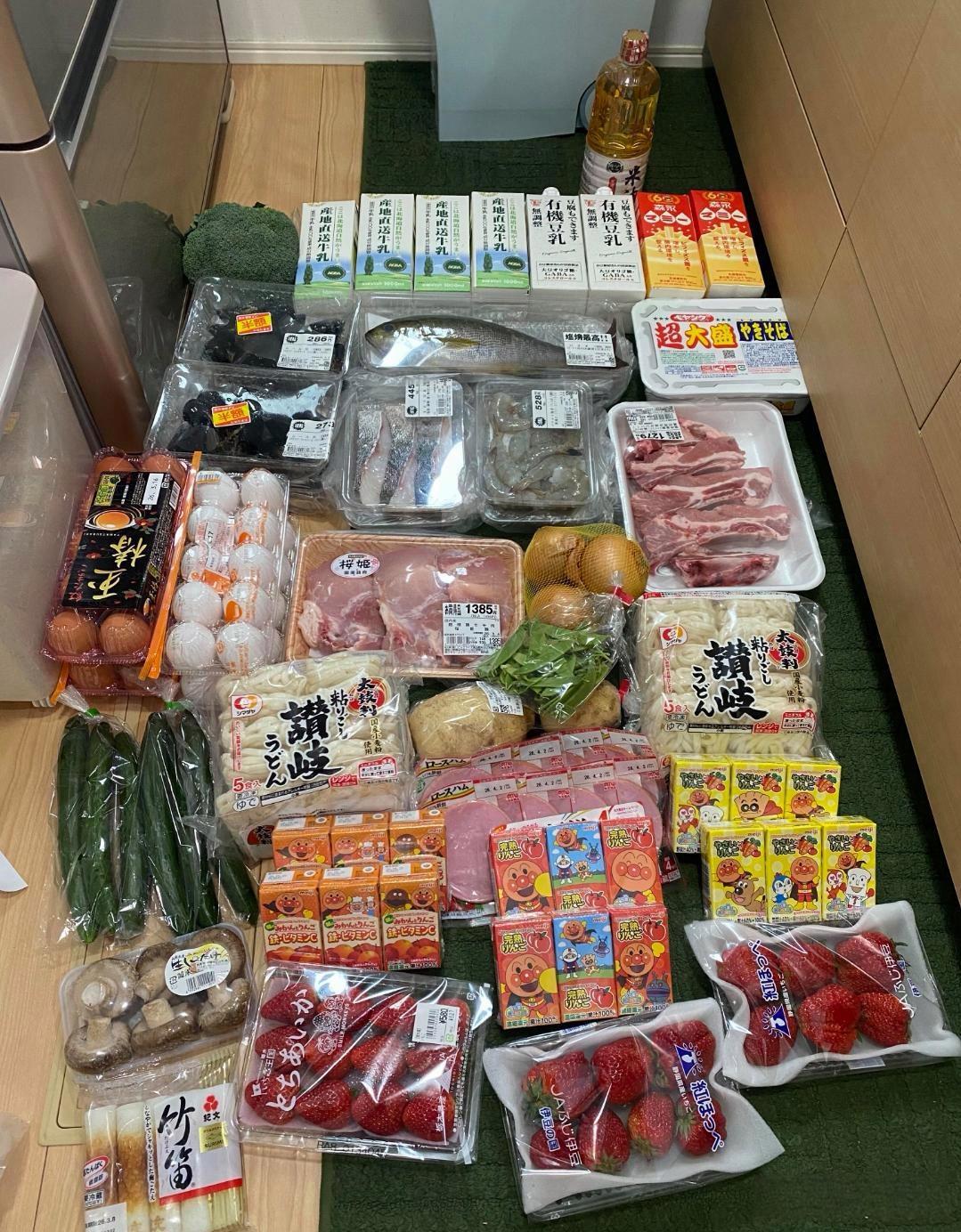 一万六就在小日子买了这么些东西…