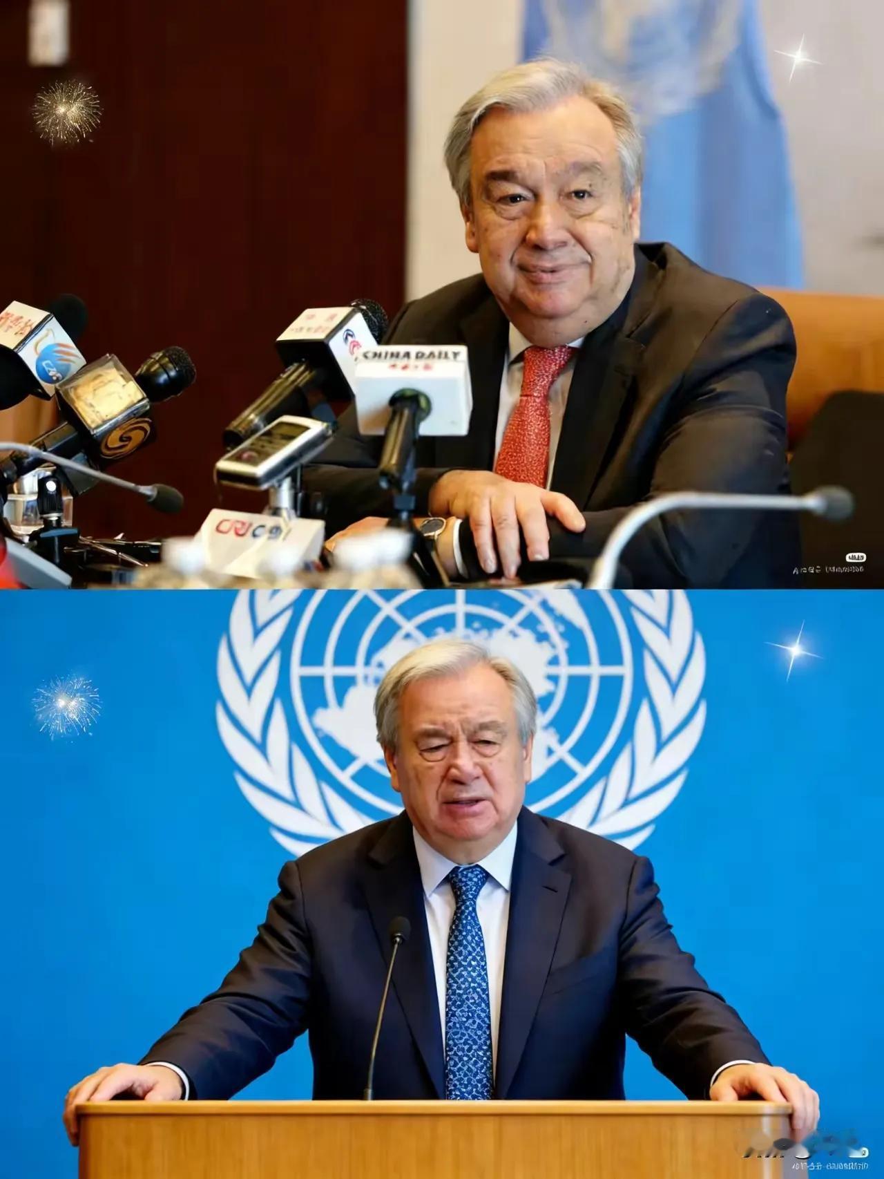 这一记耳光，太响了！联合国古特雷斯当众摊牌：二战的源头，是日本侵华，绝非德国闪