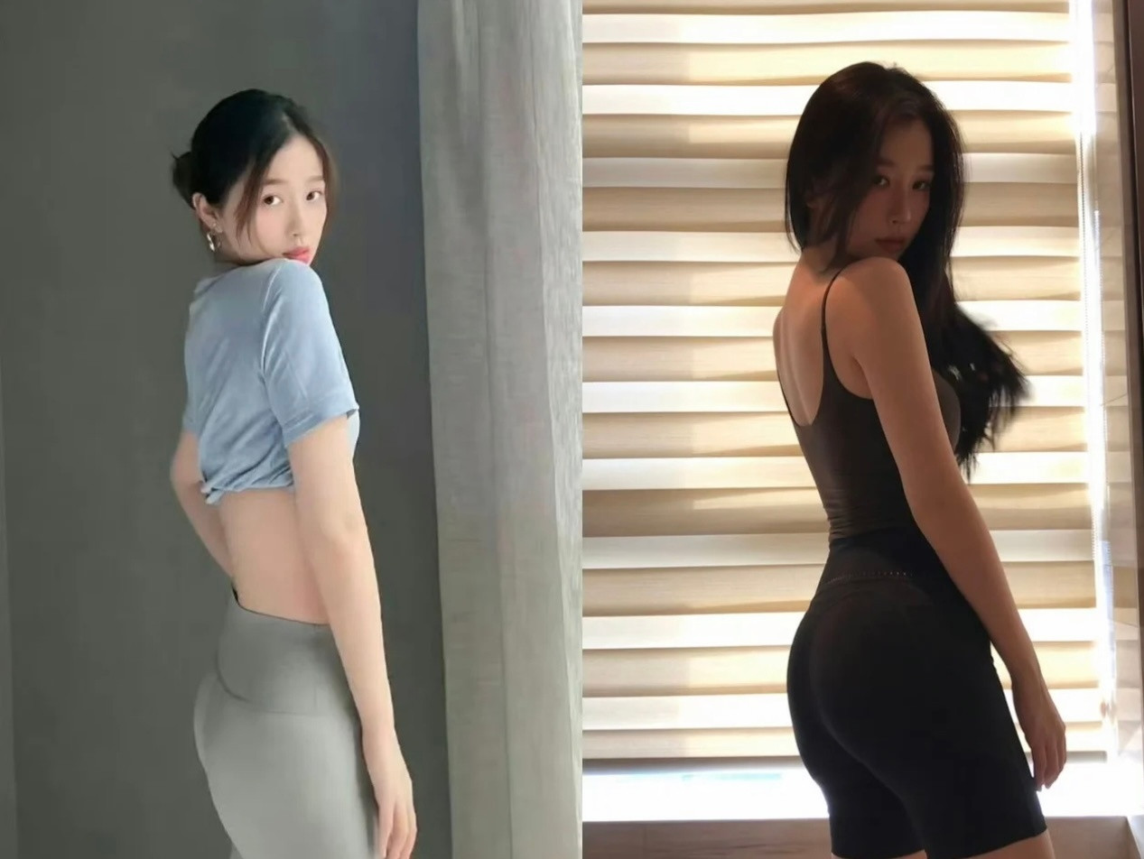 哦莫哦莫女神健身效果显著！！现在完全是妈妈啊😮