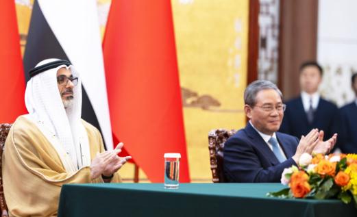 中阿这一笔签下去，带动的可不止一个阿联酋！ 4月13日下午，北京迎来了一场颇