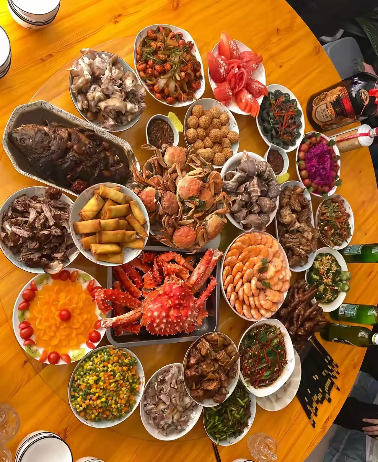 这桌菜在东北属于什么规格？能排上号吗？