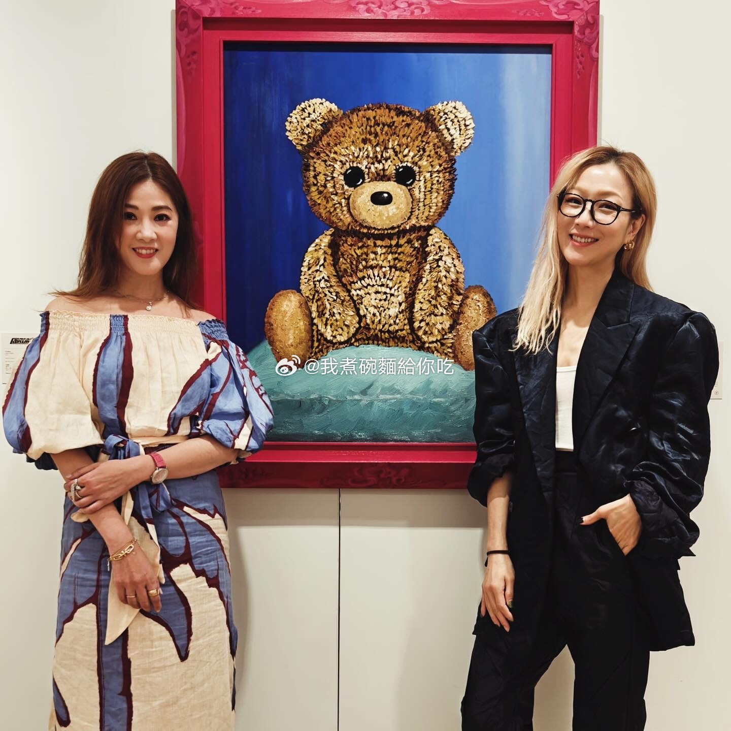 郑秀文看画展​​​