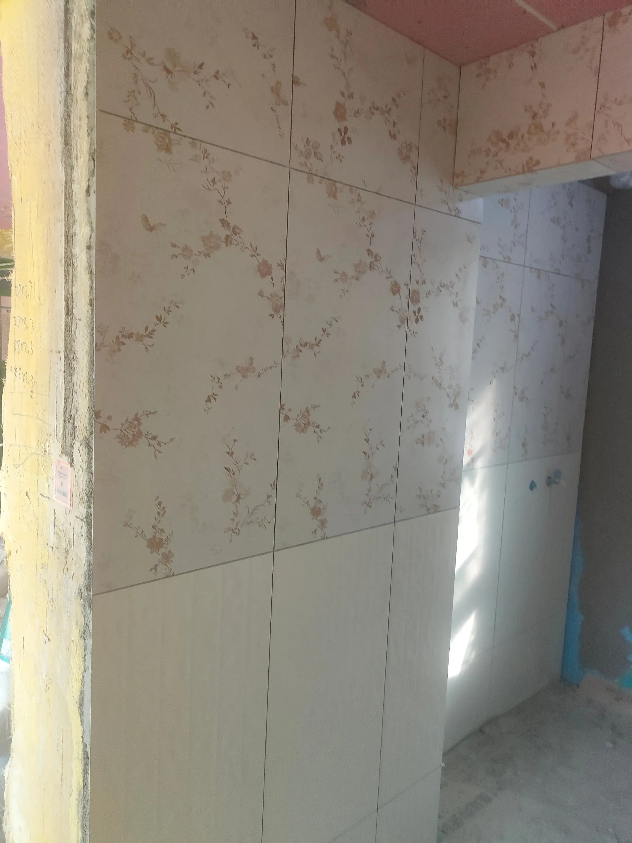 家装贴砖 施工现场实拍