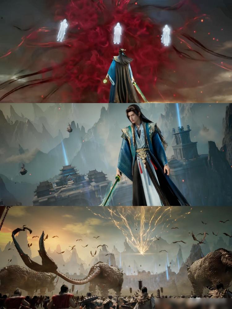 《凡人修仙传》189集，聊6点感受：1、动漫果然强化了天哭，弱化了辟邪神雷。