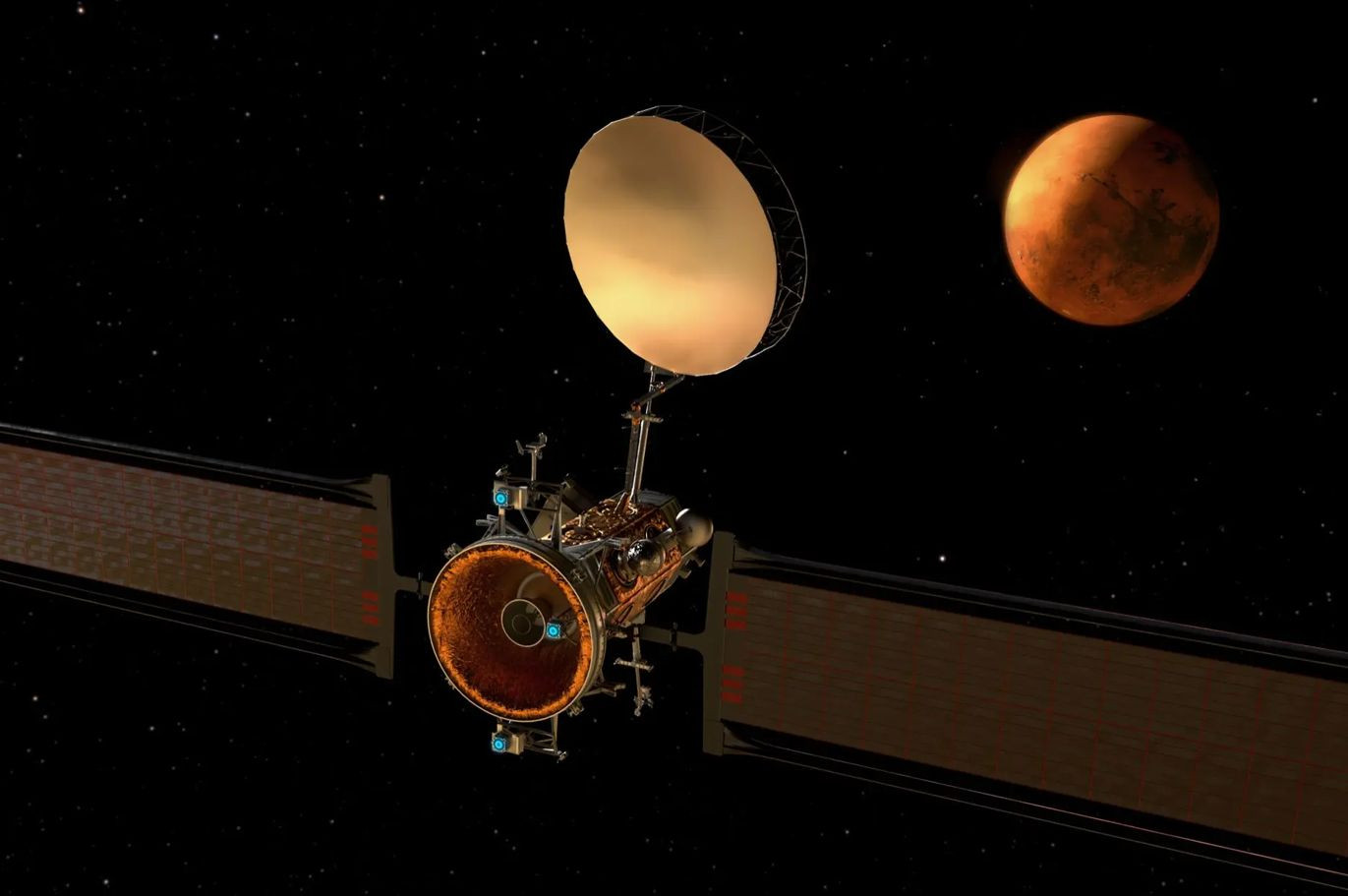 火星正面临一场迫在眉睫的“通信危机”。目前，人类在火星表面部署了多辆火星车和探