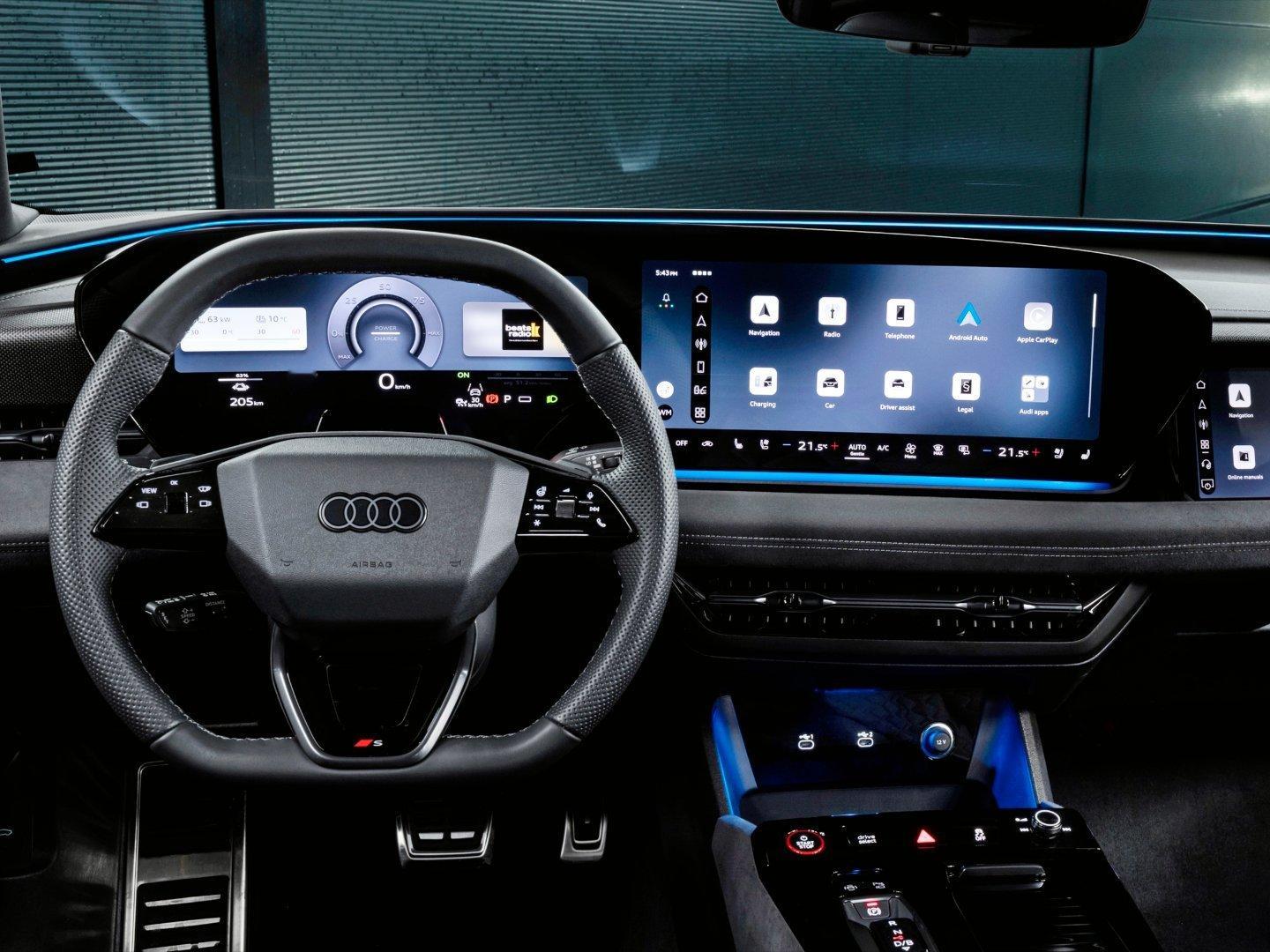 奥迪在德国更新了PPC和PPE的车型2026年的产品配置，除了换上和中国车型一样