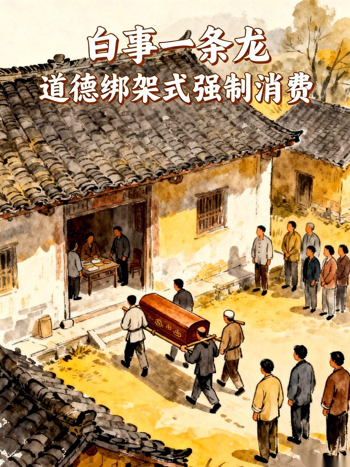 常州春阳老家办一场白事，出殡抬棺的八仙每人要收1000块红包外加一包好烟。这笔
