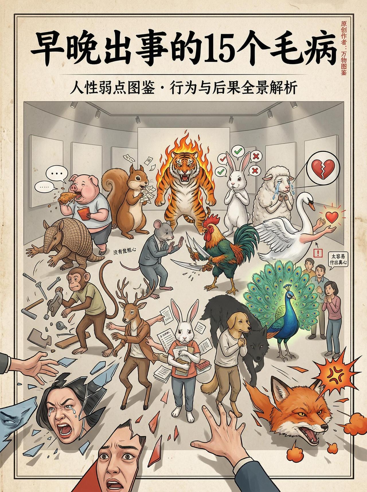 早晚拖垮你的15个人性暗疾，看看你中了几个🔥人这一生，很多坑不是外界给的