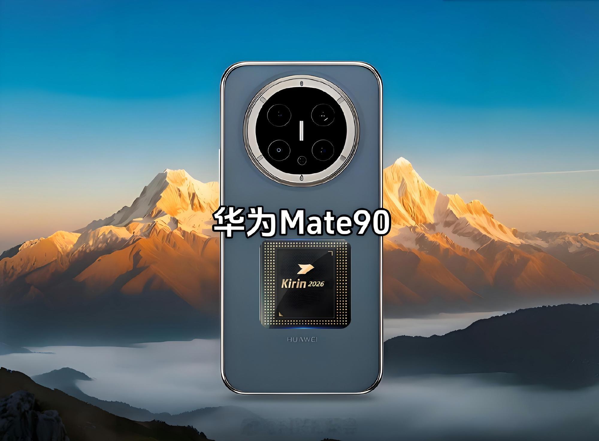 华为近两代的mate系列旗舰手机都是11月发布，但今年的Mate90系...